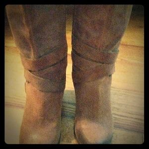 Fergie brand "Legend Too, Bark Lea Knee High Boot